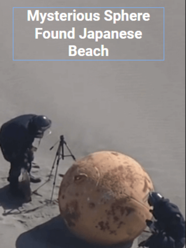 Mysterious Sphere Found Japanese Beach